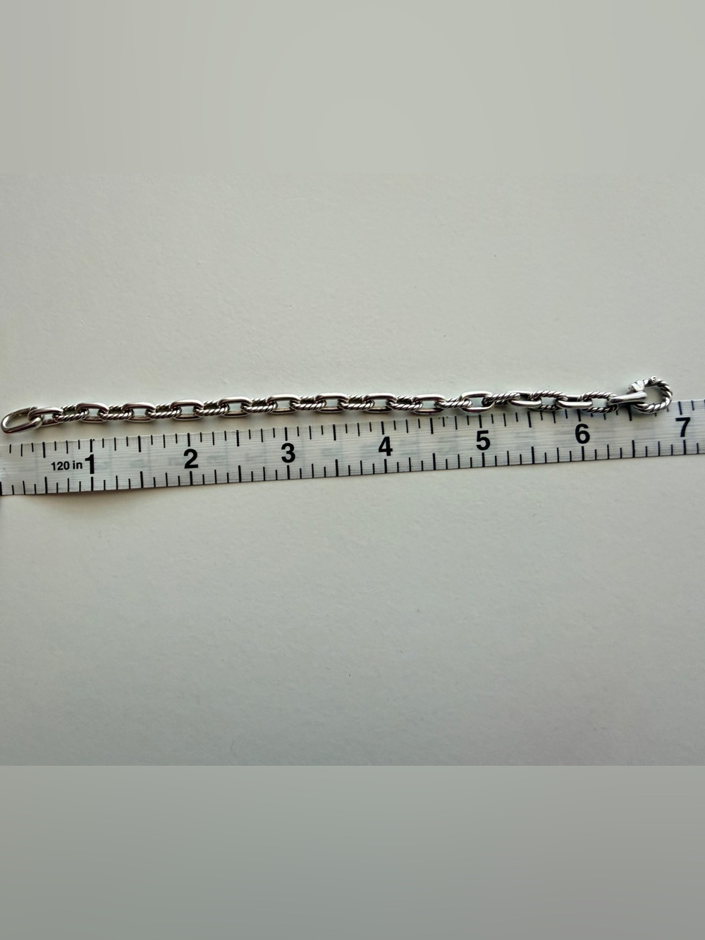 David Yurman DY MADISON® Silver CHAIN BRACELET, S, 5.5mm - Picture 15 of 16